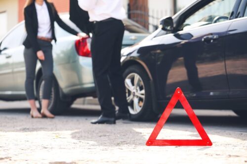 Unfall mit einem Firmenwagen auf einer privaten oder betrieblichen Fahrt